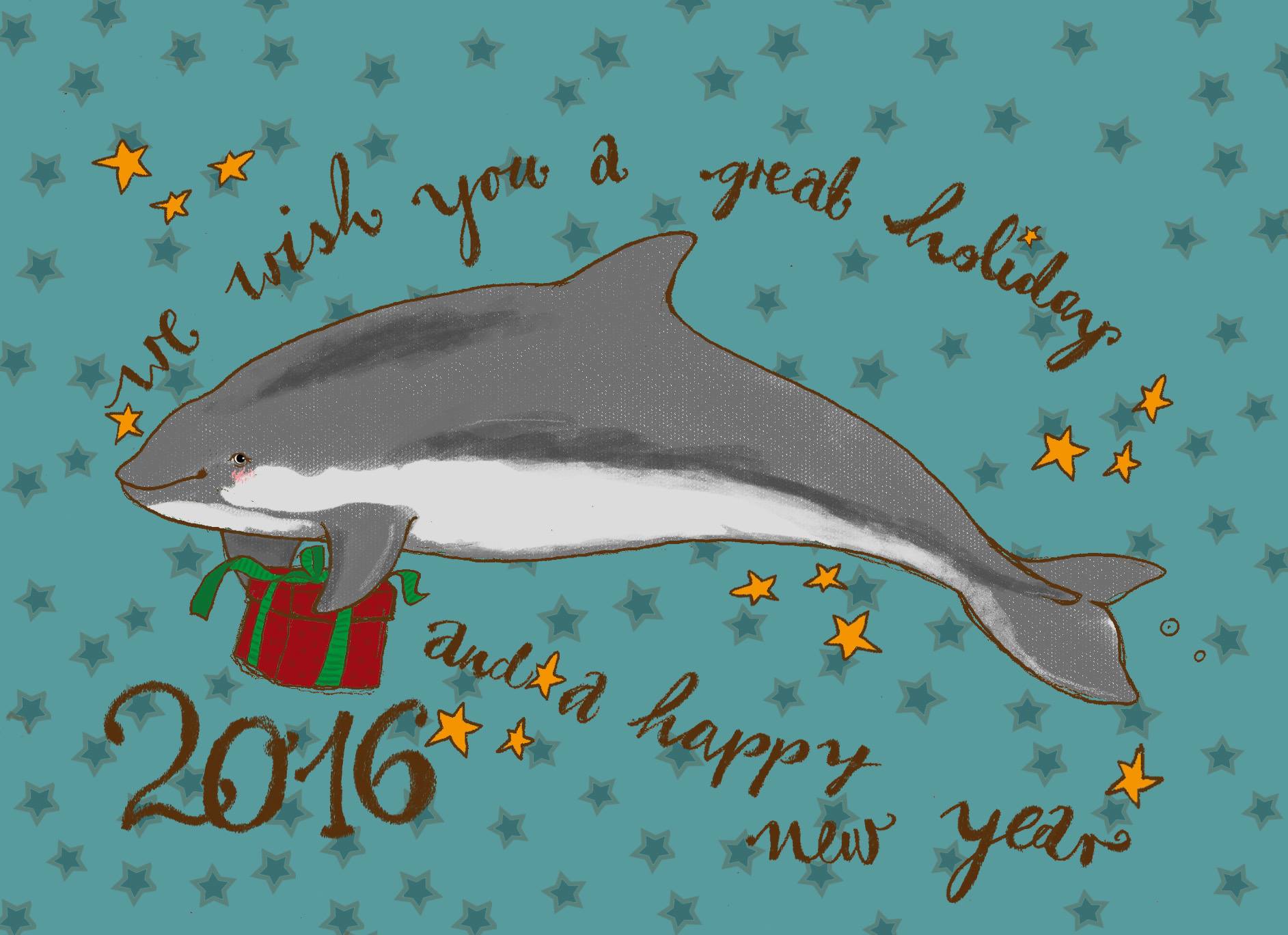 ASCOBANS Season's Greetings 2015 © Doro Schmitz