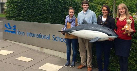 CMS Secretariat Visit to the Bonn International School