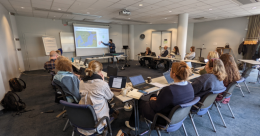 JG18 in full swing. ©  Jenny Renell, ASCOBANS Secretariat