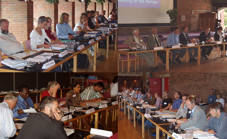 Pictures from the 4th Meeting of the Parties, Esbjerg, Denmark, 2003.